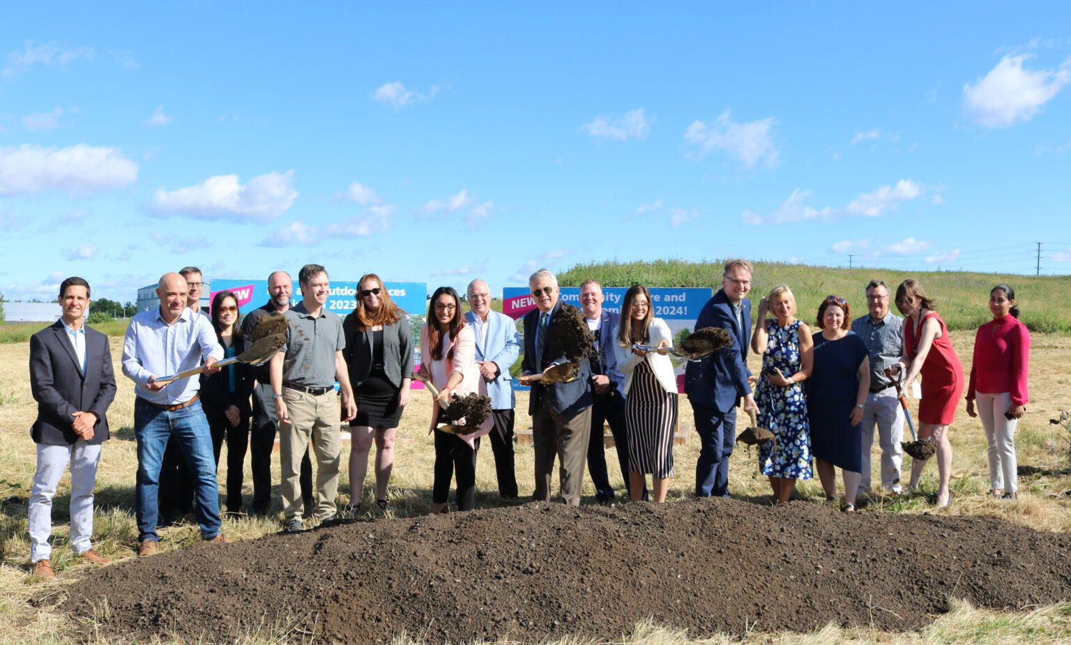 Groundbreaking for Oakville’s new recreation and culture complex